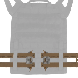 Uniwersalne Cummerbundy Wosport Lightweight Gridle QD Coyote Brown