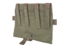 Panel Ładownica Ape Force Gear na 3 magazynki M4/M16 Flat Ranger Green