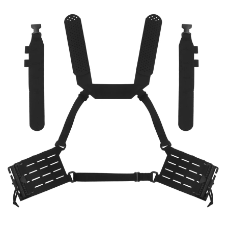 Zestaw Chest Rig Wosport ARC Czarny