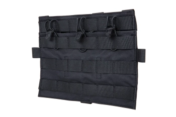 Panel Ładownica Ape Force Gear na 3 magazynki M4/M16 Flat Czarny