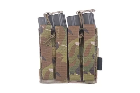Podwójna ładownica Open Top na magazynki M4/M16 - Multicam