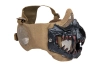 Maska Stalker EVO PLUS Fangs Ear Protection Tan