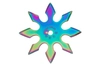 Shuriken, gwiazdka. rzutka KANDAR Rainbow 8