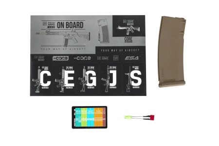 Karabinek ASG Specna Arms SA-C20 CORE™ HAL ETU™ 0.5J Chaos Bronze