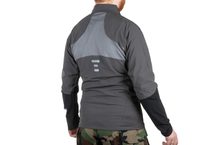 T-Shirt z długim rękawem Emerson Gear Blue Label "Apocalypse" Szary