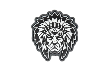 Naszywka Native American Warrior Head 1 - Urban