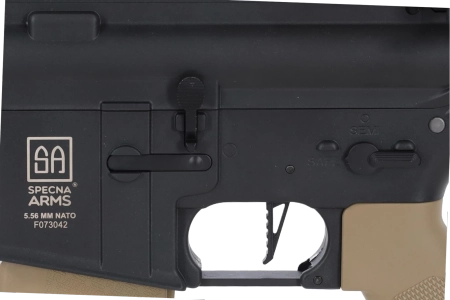 Karabinek ASG Specna Arms SA-F03 FLEX™ Light Ops Stock HAL ETU Gen.2 Half-Tan