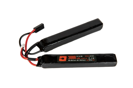Akumulator LiPo 3000mah 7.4v 20c - dwudzielny