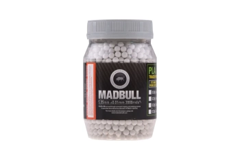 Kulki Madbull 0,36 Heavy White Weight - 2000szt