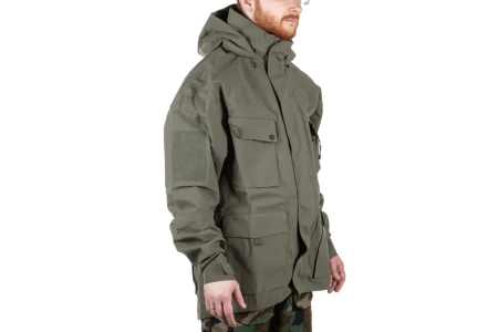 Kurtka Softshell Emersongear Blue Label “Dimorphic Egret” Ranger Green