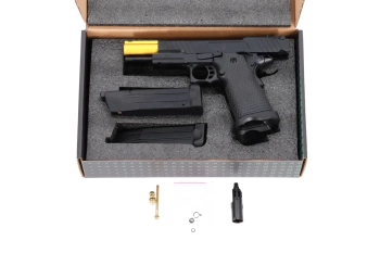 Pistolet ASG Specna Arms SA-VGP19 VAPOR™ Optics Ready Czarny-Złoty