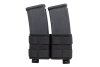 Podwójna ładownica otwarta na magazynki 5.56 mm Wosport Czarna