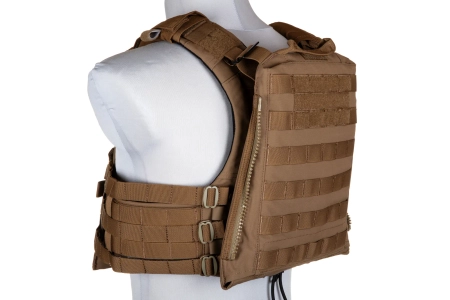 Kamizelka taktyczna Plate Carrier Trias PRIMAL GEAR Coyote Brown