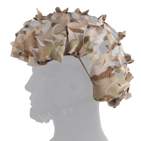 Uniwersalne maskowanie na hełm Wosport Laser Cut Cover MC Arid