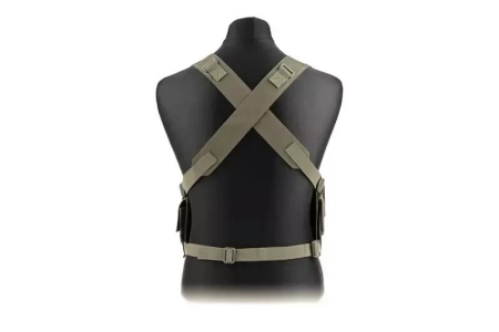 Kamizelka taktyczna typu Chest Rig - oliwkowa