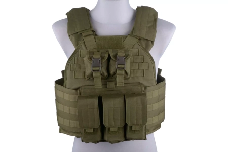 Kamizelka taktyczna typu Plate Carrier - oliwkowa