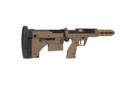 Replika karabinu snajperskiego Desert Tech SRS-A2/M2 Sport 16” (praworęczna) - FDE