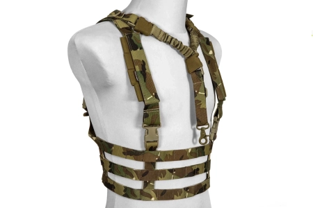 Kamizelka taktyczna Chest Rig typu Low Profile - Multicam