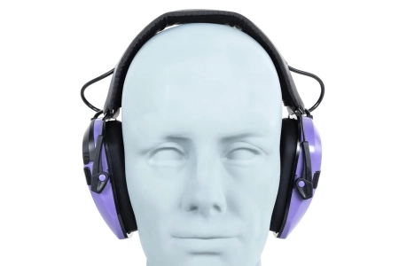 Aktywne ochronniki słuchu Wosport HD-21 Fioletowe