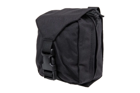 Apteczka zrywana z panelem Molle Wosport Czarna
