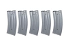 Zestaw 5 sztuk metalowych magazynków mid-cap 120 kulek Specna Arms Szary