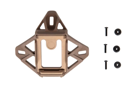 Montaż noktowizora EX Ballistic helmet Shroud 3.0 Dark Earth