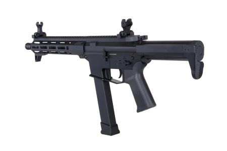 Replika pistoletu maszynowego Golden Eagle/EMG Angstadt Arms UDP-9 9'' Czarna