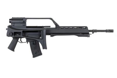 Karabinek ASG SRC DUAL POWER SR36E GB-301 z dwójnogiem i lunetą Czarny