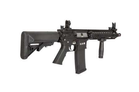 Replika karabinka Specna Arms Daniel Defense® MK18 SA-E19 EDGE™ HAL2 ™ Czarna