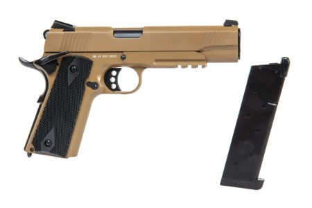 Replika pistoletu Double Bell M1911 302 Tan