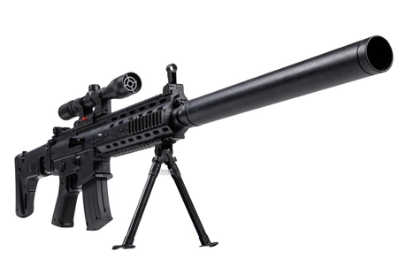 Replika sprężynowa karabinu SCAR-L - czarny