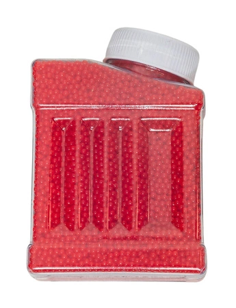 Kulki żelowe 7-8mm pojemnik 20000 szt. - czerwone