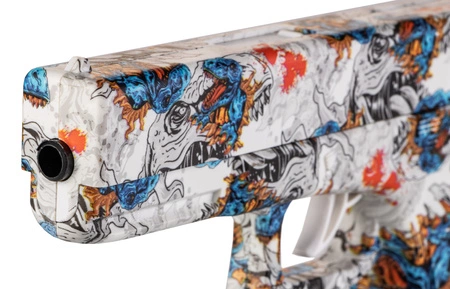 Pistolet sprężynowy na żelowe kulki G17 - dino