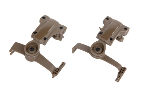 Adapter słuchawek typu Comtac Woport na szyny typu ARC (Typ AMP) Tan