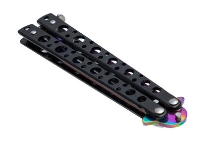 Nóż motylkowy treningowy TANTO