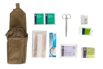 Apteczka Aid Kit z wyposażeniem - Coyote