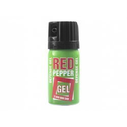 Gaz pieprzowy Sharg Defence Green w żelu 40 ml strumień